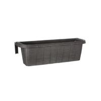 Bama Fioriera Bloem-Balkonbak 60x20x18.5 cm Antraciet - thumbnail