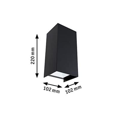 Paulmann 94325 LED-wandlamp LED Antraciet