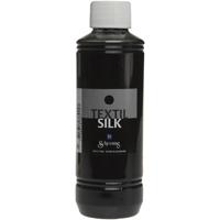 Schjerning Zijdeverf es silk, diep zwart, 250 ml/ 1 fles - thumbnail
