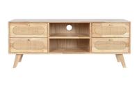 Tv-meubel DKD Home Decor Natuurlijk Metaal Rubberwood 120 x 30 x 48 cm - thumbnail