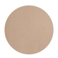 ASA Selection Placemat - Leather Optic Fine - Stone - ø 38 cm - thumbnail