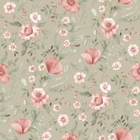 Midbec FC Rosenlycka- Garden Flowers Green - 43119 - thumbnail