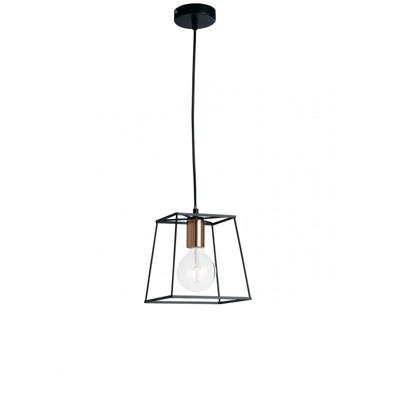 ECO-Light I-HARLEM-M-S1 I-HARLEM-M-S1 Hanglamp E27 Zwart