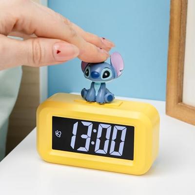 Lilo & Stitch Icon mini Alarm Clock Stitch 8 cm - thumbnail