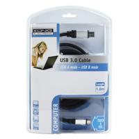 Hoge kwaliteit USB3 aansluitkabel (A naar B) - thumbnail
