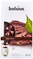 Bolsius waxmelts true scents oud wood 6 stuks - thumbnail