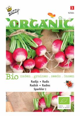 Zaden Organic Radijs Sparkler 2 (BIO) Buzzy - Buzzy