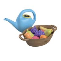 Green Toys kleurveranderende wateractiviteitenset blauw - thumbnail