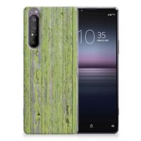 Sony Xperia 1 II Bumper Hoesje Green Wood - thumbnail
