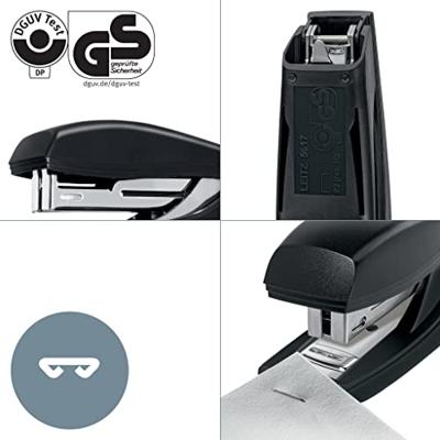 Leitz NeXXt Recycle mini nietmachine, zwart