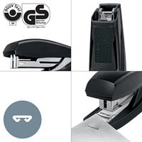 Leitz NeXXt Recycle mini nietmachine, zwart - thumbnail