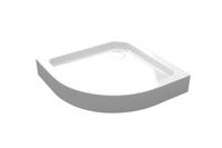 Best Design Douchebak Opbouw Project Kwartrond 80x80x14 cm Hoogglans Wit - thumbnail