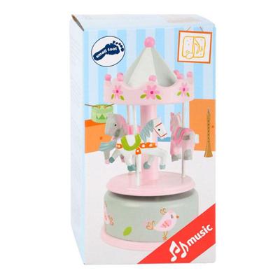 Small Foot - houten muziekdoos draaiend en opwindbaar eenhoorn