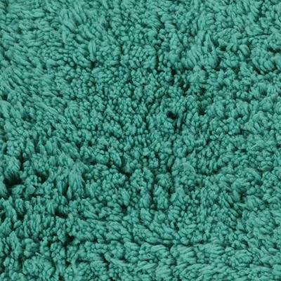 VidaXL Badmattenset stof turquoise 3-delig