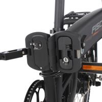 Fischer FR18 Elektrische Vouwfiets - Zwart - thumbnail