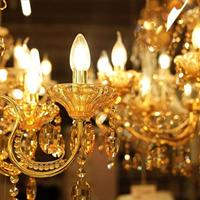 E14 LED Filament Lamp - Dimbaar - 4 Watt 400 lumen - 3000K warm wit - Vervangt 35 Watt - E14 fitting - Kaarslamp - Kleine fitting - thumbnail