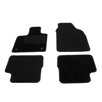 Automatten op maat - zwart stof - Fiat 500E vanaf 2019-