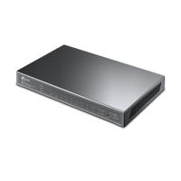 TP-Link TL-SG2210P Smart Switch met 10 poorten, met 8 PoE+ poorten (61 watt, centraal cloud-management, geïntegreerd in Omada-SDN, IPv6-ondersteuning, veilig netwerk), zwart - thumbnail
