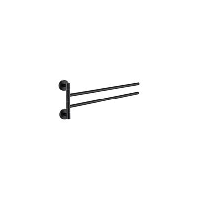 Plieger Handdoekhouder Vigo 2-arms Mat Zwart Plieger Handdoekhouder Vigo 2-arms Mat Zwart