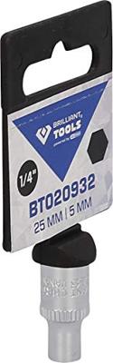 Brilliant Tools BT020932 BT020932 Verwisselbare kop 5 mm Brilliant Tools BT020932 BT020932 Verwisselbare kop 5 mm