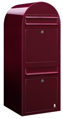 Bobi BrievenbusDuo 3005 Bordeauxrood - 01.01.05.05