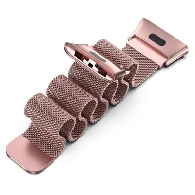 Milanese bandje - Rosé goud - Xiaomi Redmi Watch 3 Milanese bandje - Rosé goud - Xiaomi Redmi Watch 3