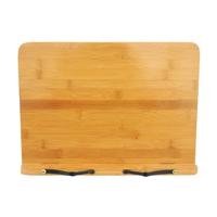 Hout Tablet boekensteunen beugel Cookbook tekstboeken document bamboe opvouwbare lezing rest boek staan type: Light Board kleine - thumbnail