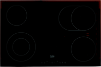 Beko HIC84401 Keramische kookplaat Zwart - thumbnail