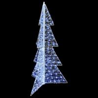 Kerstboom met 240 LED Koud Wit 180 cm Acryl - thumbnail
