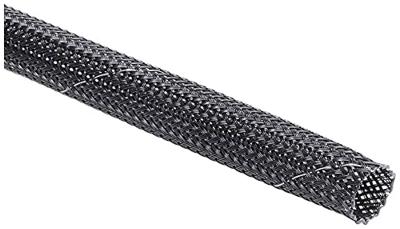 HellermannTyton 170-81005 HEGPETFR10-PET-BK Gevlochten slang Zwart Polyester 9 tot 15 mm per meter HellermannTyton 170-81005 HEGPETFR10-PET-BK Gevlochten slang Zwart Polyester 9 tot 15 mm per meter