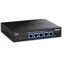 TRENDnet 5-poorts 10G-schakelaar, 5 x 10G RJ-45-poorten, 100 Gbps schakelcapaciteit, ondersteunt 2.5G- en 5G-BASE-T-verbindingen, levenslange bescherming, zwart, TEG-S750 - thumbnail