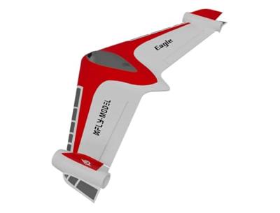 Xfly Eagle 40mm EDF PNP - Rood