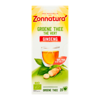Zonnatura Groene Thee met Ginseng - thumbnail