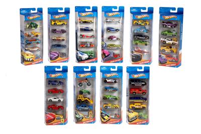 Mattel Hot wheels car 5-pack
