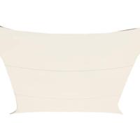 Perel GSS4320CR Schaduwdoek sun sails 3000 mm x 2000 mm 1 stuk(s) - thumbnail