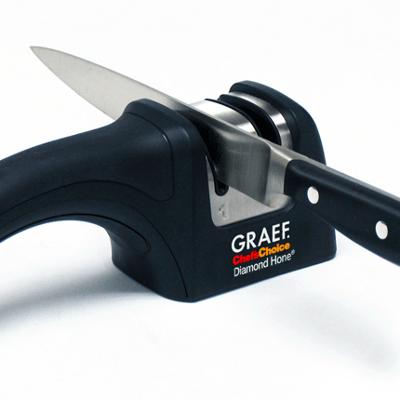 Graef PRONTO PRONTO Messenslijper Zwart, RVS