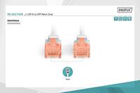 Digitus DK-1617-025 RJ45 Netwerkkabel, patchkabel CAT 6 U/UTP 2.50 m Grijs 1 stuk(s) - thumbnail