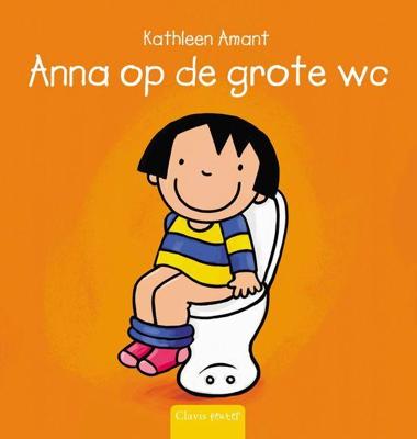 Anna op de grote wc Anna op de grote wc