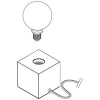 Eglo TafelblokjePrestwick 2 donker brons - 43549 - thumbnail