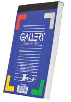 Gallery notitieblok, ft A6, gelijnd, blok van 100 vel - thumbnail