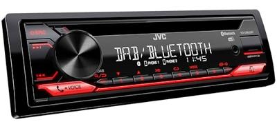JVC KDDB622BT Autoradio enkel DIN Aansluiting voor stuurbediening, Bluetooth handsfree, DAB+ tuner JVC KDDB622BT Autoradio enkel DIN Aansluiting voor stuurbediening, Bluetooth handsfree, DAB+ tuner
