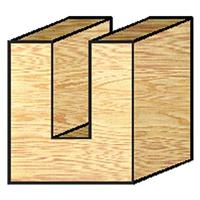 Makita D-10001 Freesbit Groeffrees S 8mm 3x8mm - thumbnail