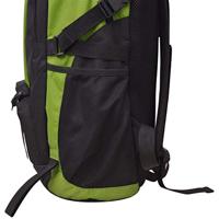 VidaXL Hiking rugzak 40 l zwart en groen - thumbnail