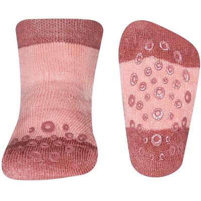 Ewers antislip sokken Stoppi Krabbelfix uni roze-23-26