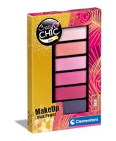 Clementoni crazy chic oogschaduwpalet pink power, 6 kleuren - thumbnail