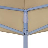 VidaXL Partytentdak 270 g/m² 3x3 m beige - thumbnail