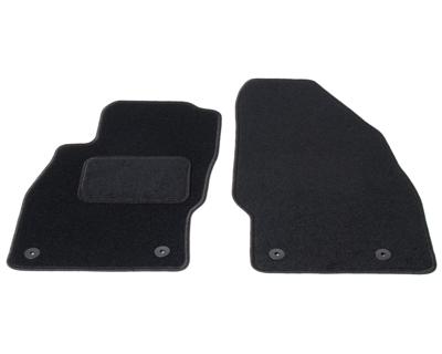 Automatten voorzijde - zwart stof - Opel Corsa E vanaf 2014