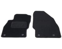 Automatten voorzijde - zwart stof - Opel Corsa E vanaf 2014 - thumbnail