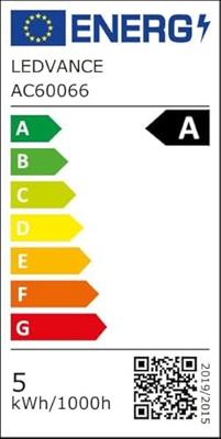 OSRAM HOMELIGHTING 4058075839526 LED-lamp Energielabel A (A - G) E27 5 W Koudwit 1 stuk(s)