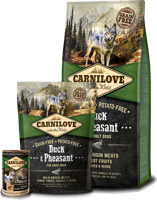 CARNILOVE DUCK / PHEASANT ADULT 12 KG - thumbnail